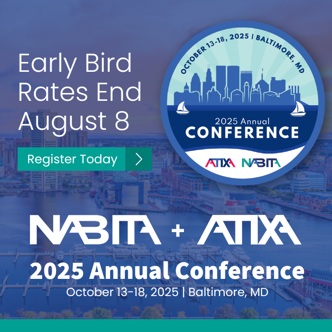 NABITA Early Bird Rates End August 8